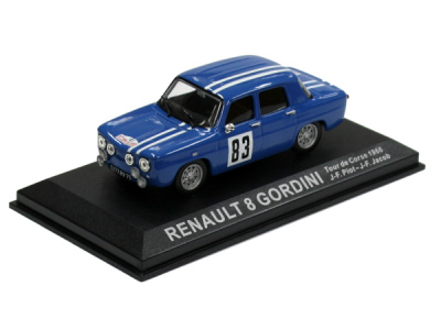 Altaya | M 1:43 | RENAULT 8 Gordini #83 - J-F.Piot / J-F.Jacob - Tour de Corse (1966)