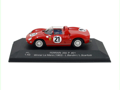 IXO | M 1:43 | FERRARI 250P #21 Winner Le Mans (1963) - L.Bandini / L.Scarfiotti