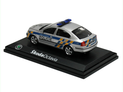 Abrex CZ | M 1:43 | ŠKODA Octavia II. - Policie (CZ) (2008)