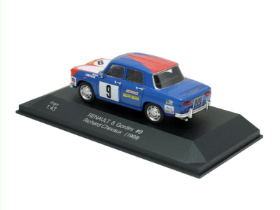 Eligor | M 1:43 | RENAULT 8 Gordini #9 - Richard Chevaux (1969)