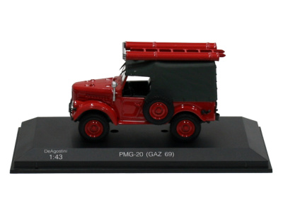 DeAgostini | M 1:43 | GAZ 69 - PMG-20