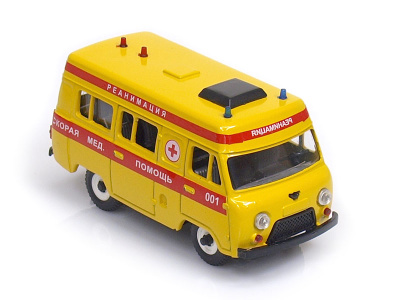 Agat / Tantal | M 1:43 | UAZ 452A/3962 Tamro - Ambulance (RUS) (1988 - 1989)