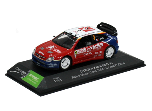 CITROËN XARA WRC  #3 - Rallye Monte Carlo (2004) S.Loeb / D. Elena