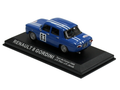 Altaya | M 1:43 | RENAULT 8 Gordini #83 - J-F.Piot / J-F.Jacob - Tour de Corse (1966)