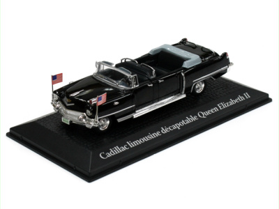 Atlas | M 1:43 | CADILLAC limousine décapotable - Queen Elizabeth II.