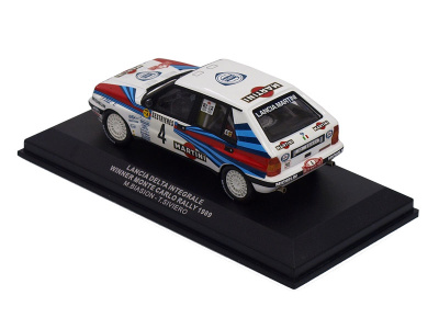 IXO | M 1:43 | LANCIA Delta Integrale - #4 - M.Biasion /T.Siviero - Winner Monte Carlo Rally (1989)