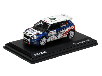 Abrex CZ | M 1:43 | Škoda Fabia S2000 - #4 Valoušek / Hrůza - Valašská Rally (2010)