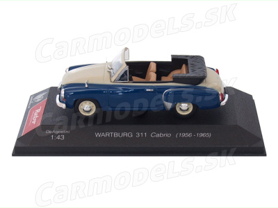 DeAgostini | M 1:43 | WARTBURG 311 Cabrio (1956-1965)