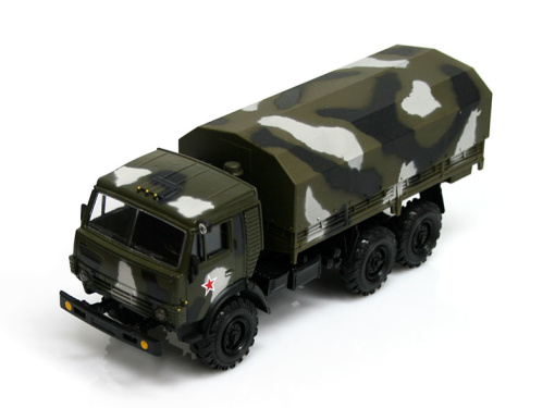 KamAZ 4310 - Russian Military Truck (1983) / Green Camouflage