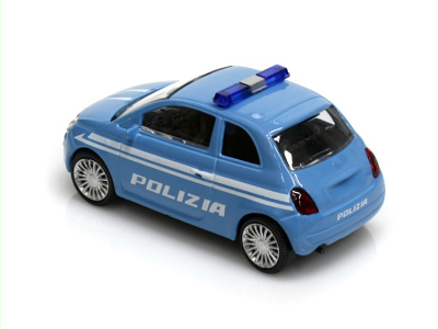 Mondo Motors | M 1:43 | FIAT 500 New - Polizia (2007)