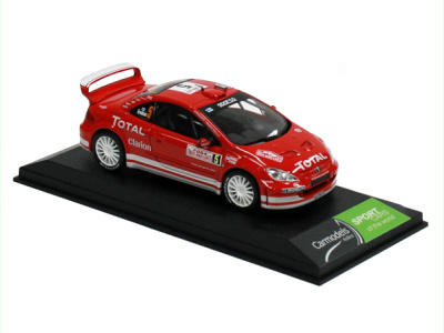 Altaya | M 1:43 | PEUGEOT 307 WRC #5 - Rallye Monte Carlo (2004) M.Grönholm / T.Rautiainen