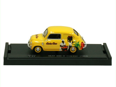 Solido | M 1:43 | SEAT 600 D - Cola Cao (1963)