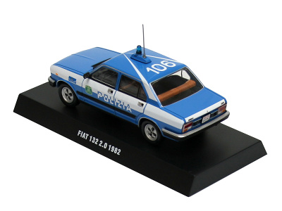 DeAgostini | M 1:43 | FIAT 132 2.0 - Polizia (1982)