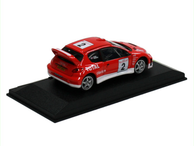 Cararama / Hongwell | M 1:43 | PEUGEOT 206 WRC #2 Rally Monte Carlo (2003) - Reid / Burns