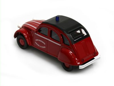 Mondo Motors | M 1:43 | CITROËN 2CV -  Service Departemental D´Incendie et de Secours (F) (1961)