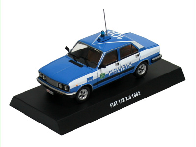 DeAgostini | M 1:43 | FIAT 132 2.0 - Polizia (1982)