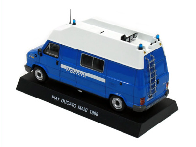 DeAgostini | M 1:43 | FIAT Ducato Maxi - Polizia (I) (1988)