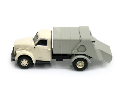 DeAgostini | M 1:43 | GAZ 51A (93M) - Smetiarsky Voz (1955)