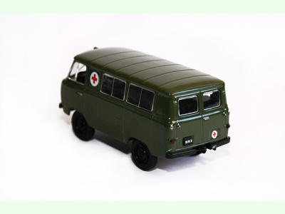 DeAgostini | M 1:43 | UAZ-450 A, Vojenská sanitka