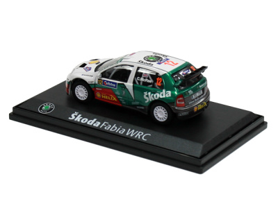 Abrex CZ | M 1:43 | ŠKODA Fabia WRC #12 Colin McRae / Nicky Grist - Rally Austrália (2005)