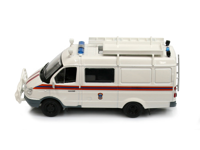 DeAgostini | M 1:43 | GAZ 2705 Gazelle - ASM Rescue (RUS)(1996)