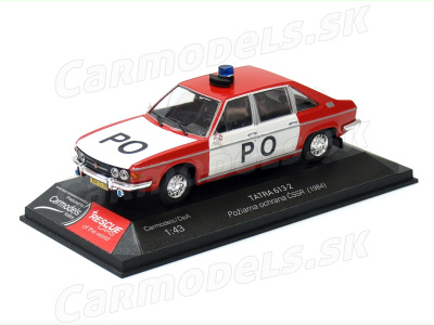 Carmodels SK / DeA | M 1:43 | TATRA 613-2 Požiarna ochrana ČSSR (1984 )